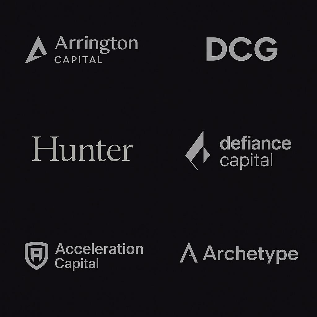 Logos of our investment partners.